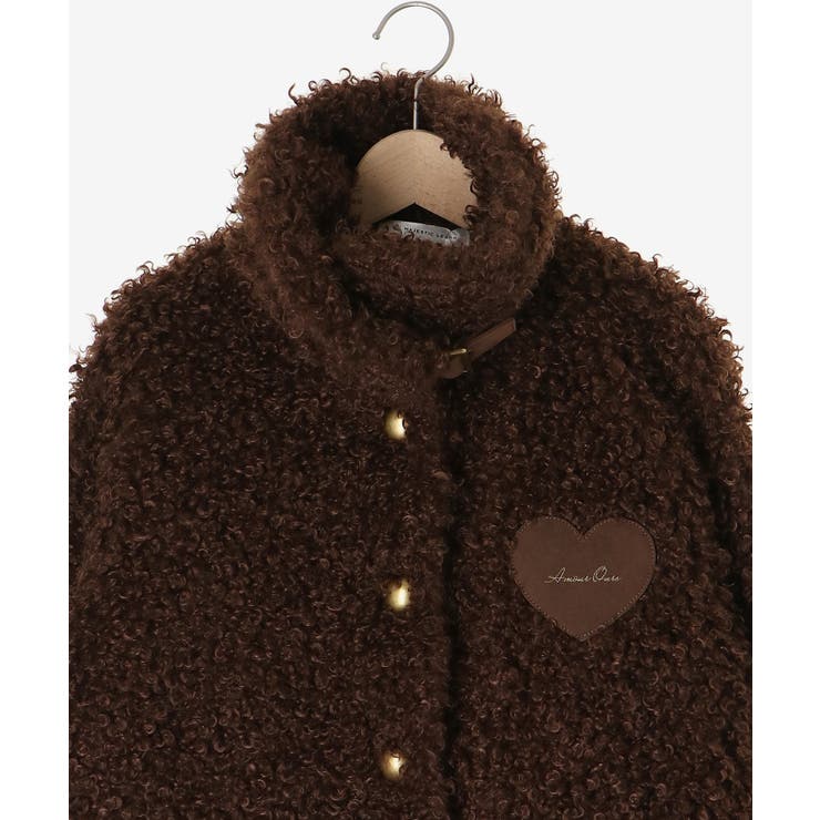 ハートパッチふわふわブルゾン | MAJESTIC LEGON  | 詳細画像21 