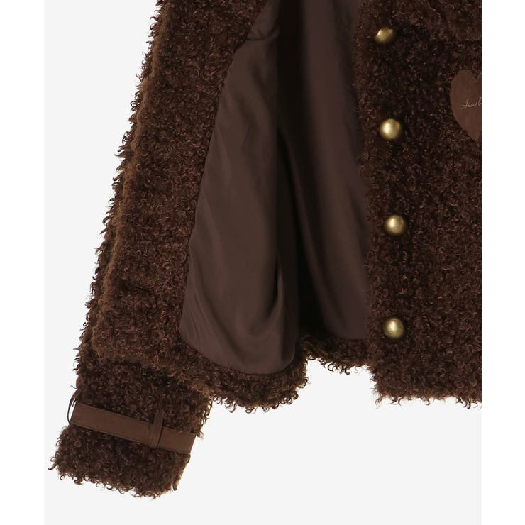 ハートパッチふわふわブルゾン | MAJESTIC LEGON  | 詳細画像23 