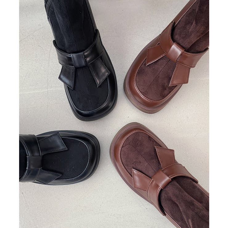 リボンローファーコンビブーツ | MAJESTIC LEGON  | 詳細画像29 