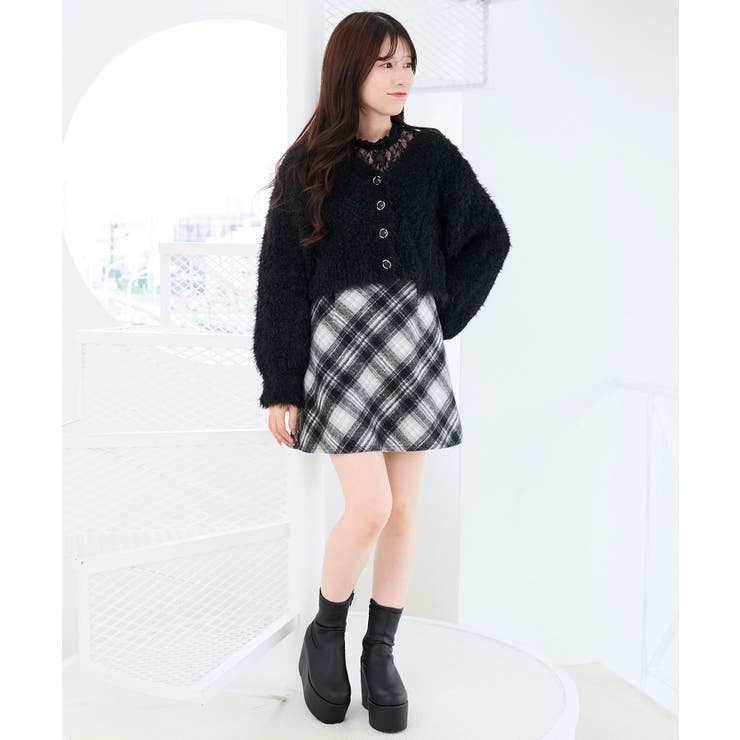 厚底ストレッチショートブーツ | MAJESTIC LEGON  | 詳細画像21 