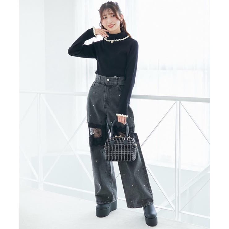 厚底ストレッチショートブーツ | MAJESTIC LEGON  | 詳細画像23 