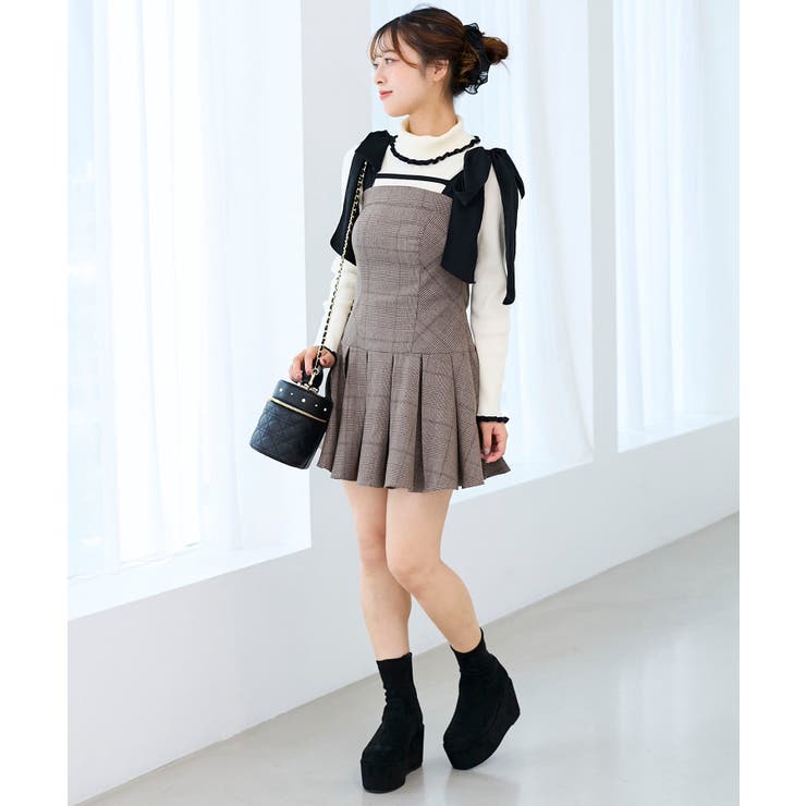 厚底ストレッチショートブーツ | MAJESTIC LEGON  | 詳細画像33 