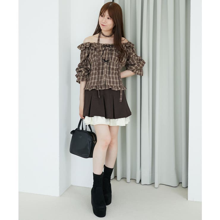 厚底ストレッチショートブーツ | MAJESTIC LEGON  | 詳細画像35 