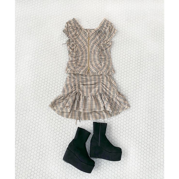 厚底ストレッチショートブーツ | MAJESTIC LEGON  | 詳細画像44 