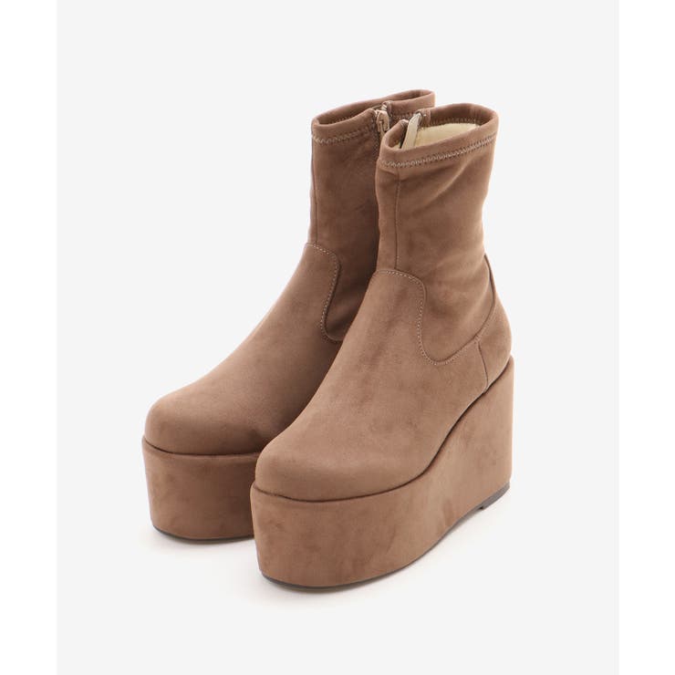 厚底ストレッチショートブーツ | MAJESTIC LEGON  | 詳細画像47 