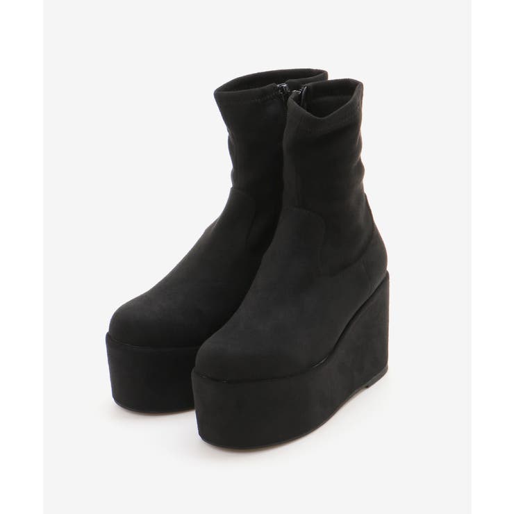 厚底ストレッチショートブーツ | MAJESTIC LEGON  | 詳細画像50 