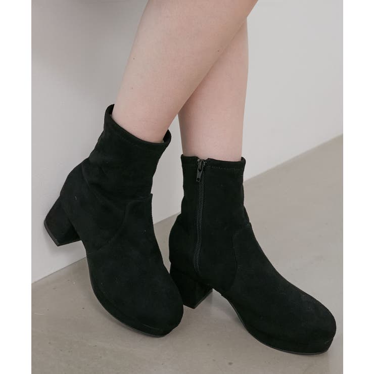 フカフカヒールストレッチブーツ | MAJESTIC LEGON  | 詳細画像31 