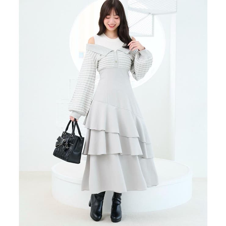 フカフカヒールストレッチブーツ | MAJESTIC LEGON  | 詳細画像35 