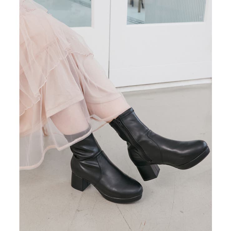 フカフカヒールストレッチブーツ | MAJESTIC LEGON  | 詳細画像39 