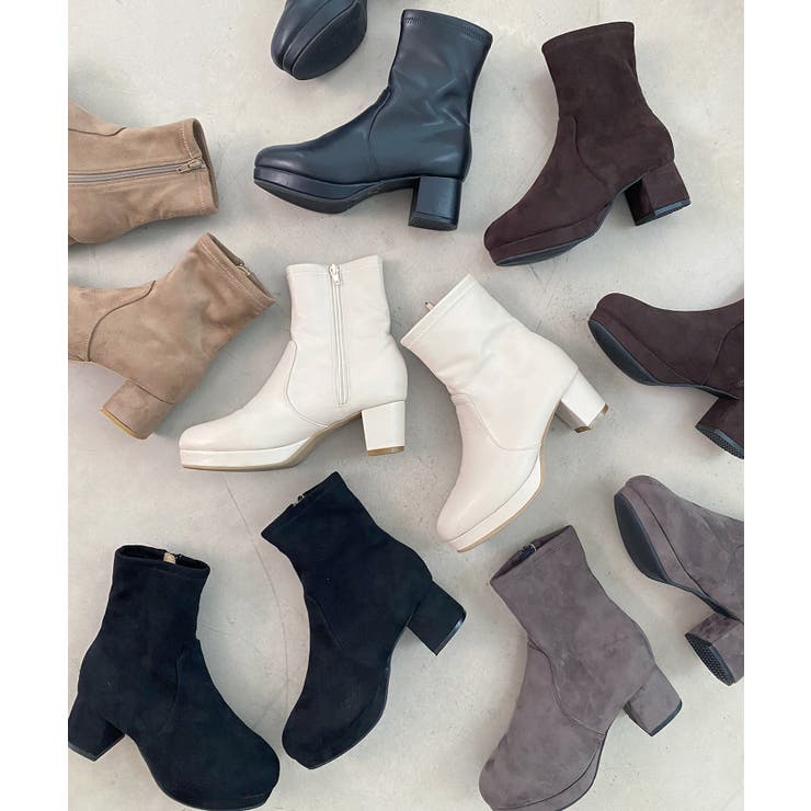 フカフカヒールストレッチブーツ | MAJESTIC LEGON  | 詳細画像42 