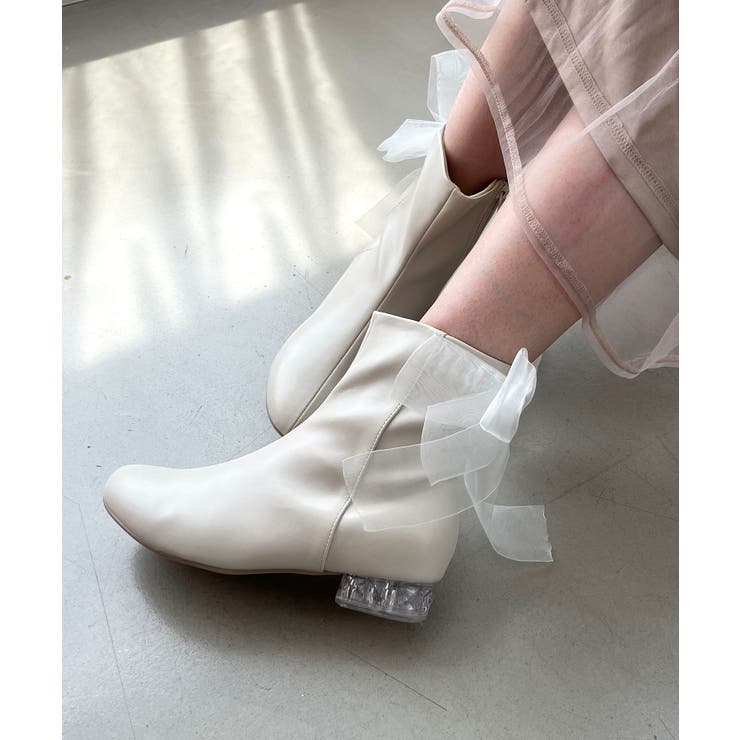 ローヒール取り外しリボンブーツ | MAJESTIC LEGON  | 詳細画像10 