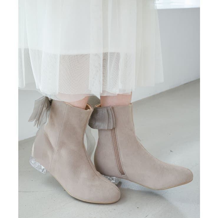 ローヒール取り外しリボンブーツ | MAJESTIC LEGON  | 詳細画像15 