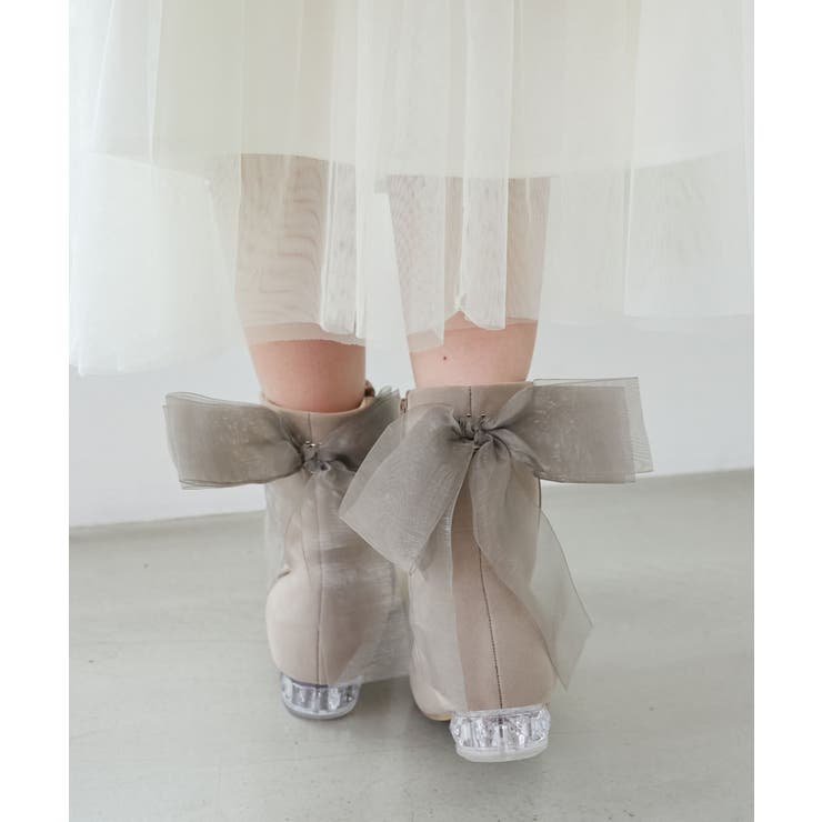 ローヒール取り外しリボンブーツ | MAJESTIC LEGON  | 詳細画像16 