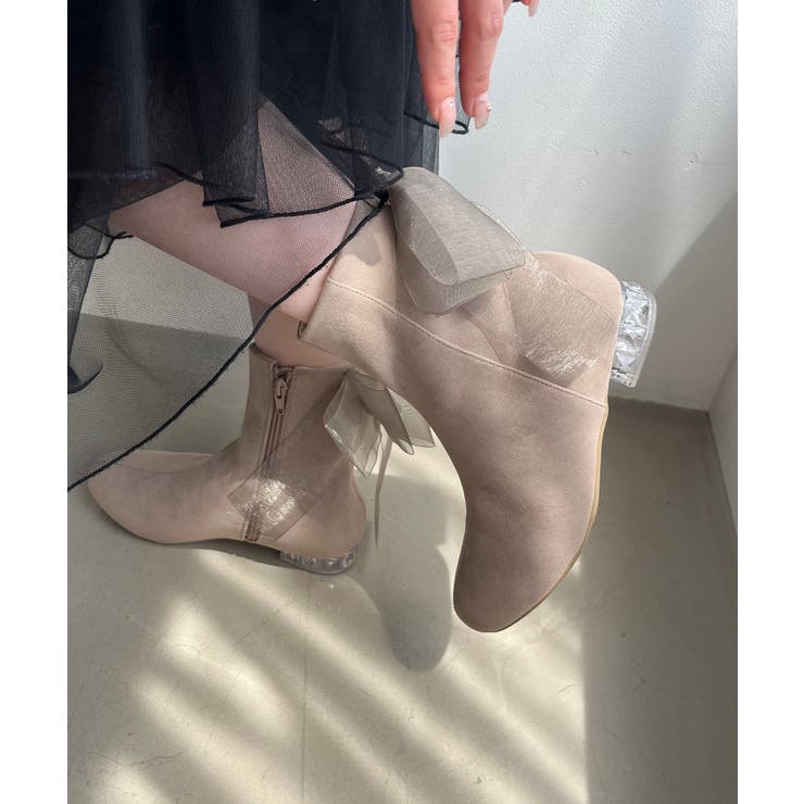 ローヒール取り外しリボンブーツ | MAJESTIC LEGON  | 詳細画像20 