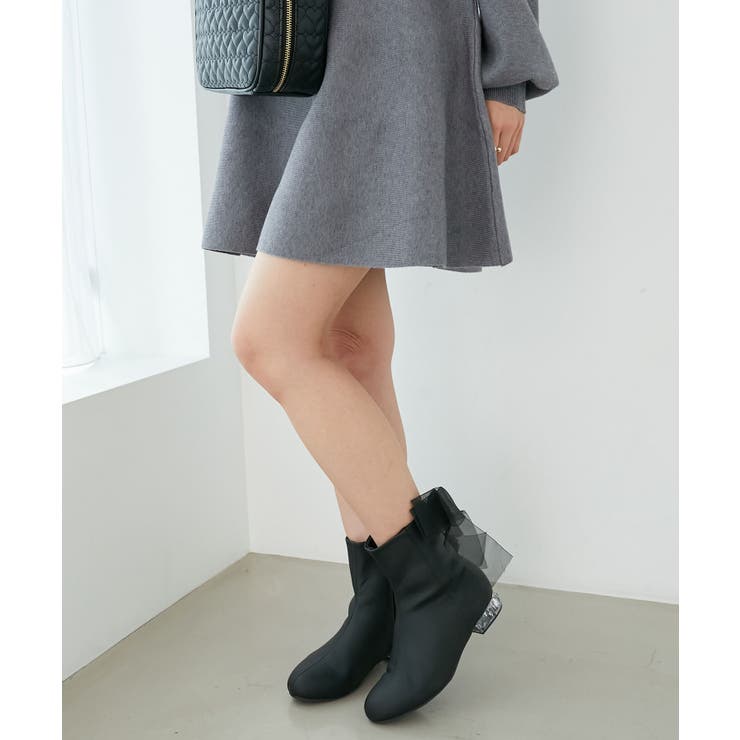 ローヒール取り外しリボンブーツ | MAJESTIC LEGON  | 詳細画像21 