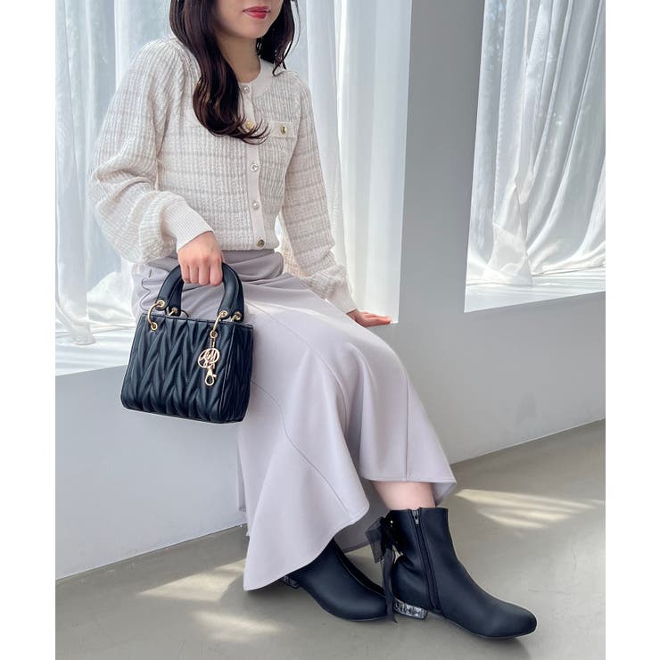 ローヒール取り外しリボンブーツ | MAJESTIC LEGON  | 詳細画像25 