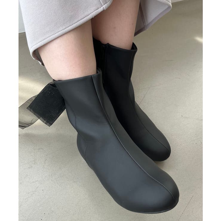 ローヒール取り外しリボンブーツ | MAJESTIC LEGON  | 詳細画像27 