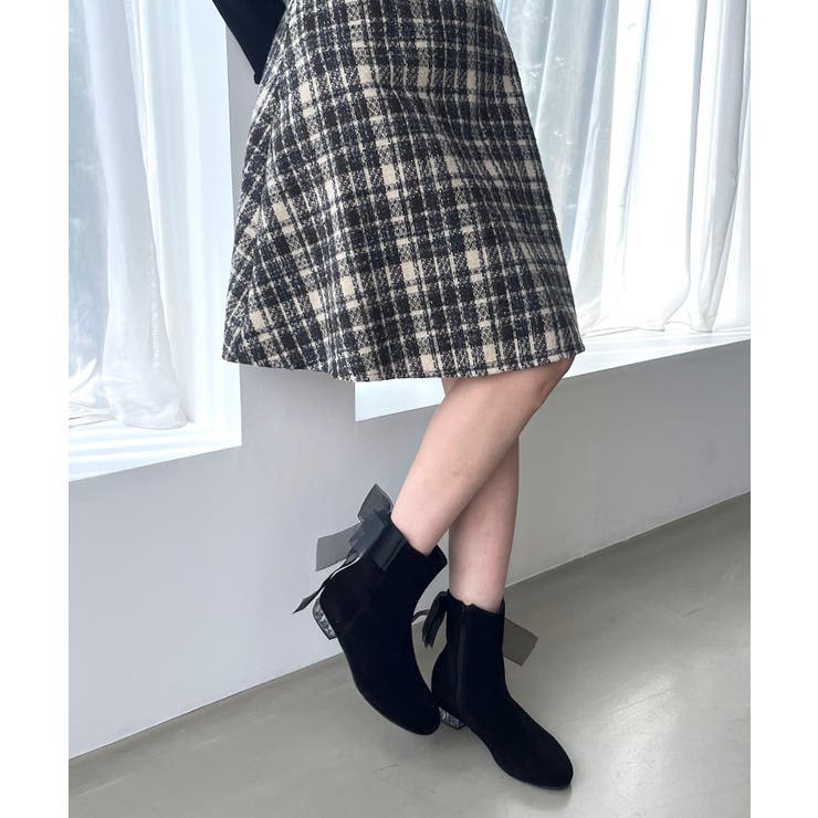 ローヒール取り外しリボンブーツ | MAJESTIC LEGON  | 詳細画像35 