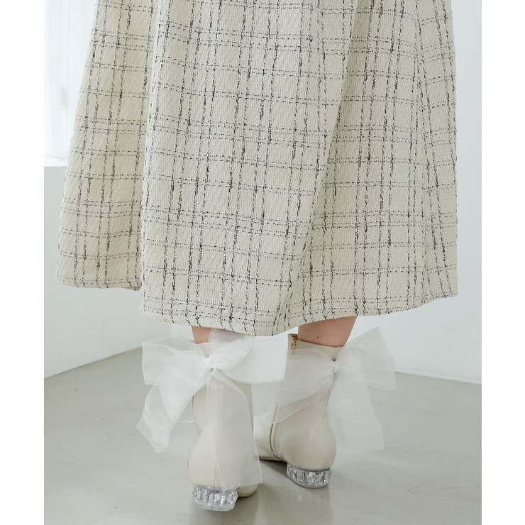 ローヒール取り外しリボンブーツ | MAJESTIC LEGON  | 詳細画像8 