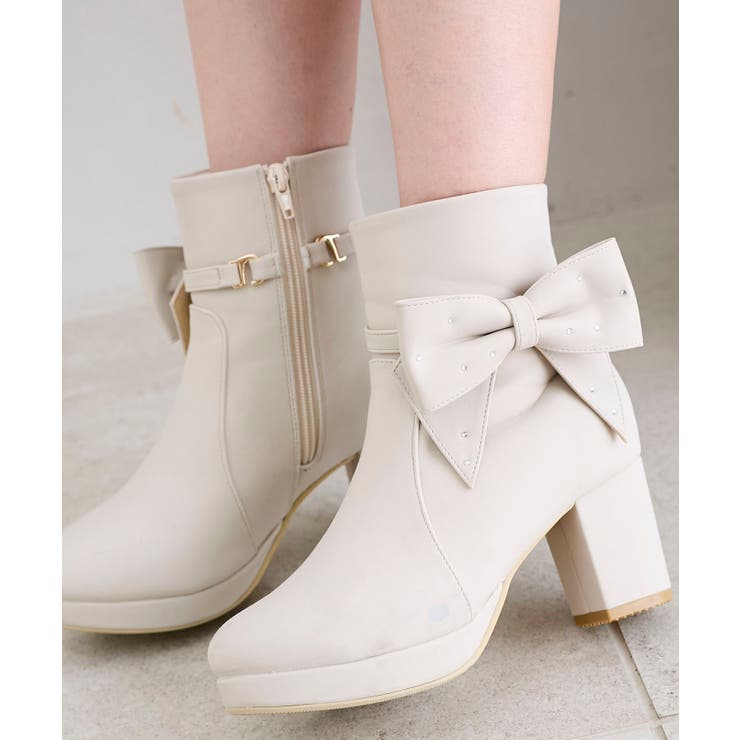 3WAYビジューリボンブーツ | MAJESTIC LEGON  | 詳細画像13 