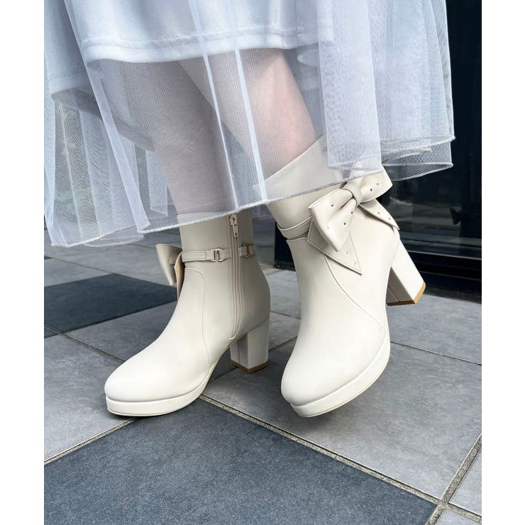 3WAYビジューリボンブーツ | MAJESTIC LEGON  | 詳細画像20 