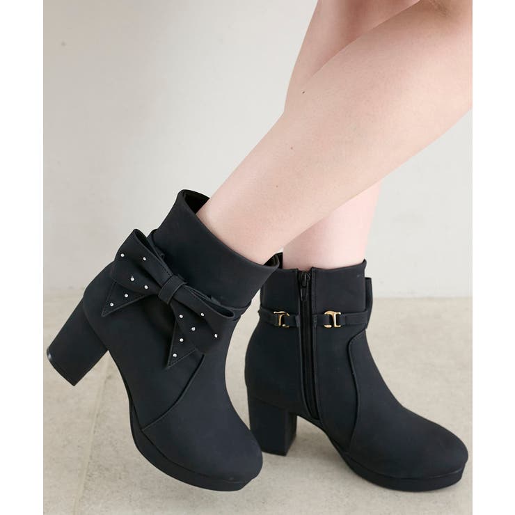 3WAYビジューリボンブーツ | MAJESTIC LEGON  | 詳細画像23 