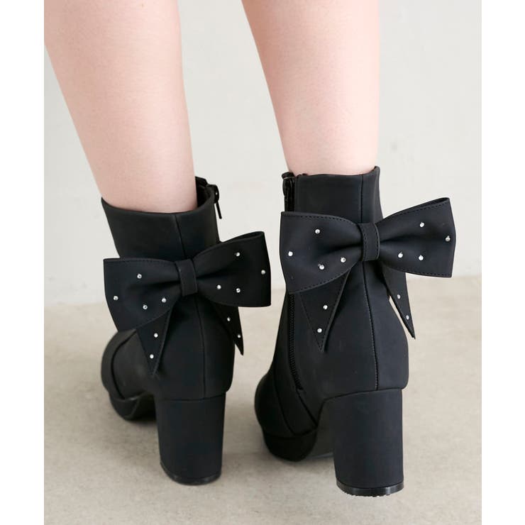 3WAYビジューリボンブーツ | MAJESTIC LEGON  | 詳細画像24 