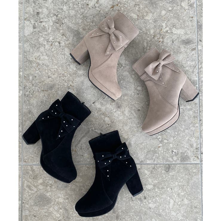 3WAYビジューリボンブーツ | MAJESTIC LEGON  | 詳細画像33 