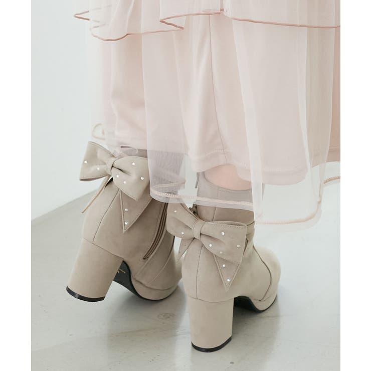 3WAYビジューリボンブーツ | MAJESTIC LEGON  | 詳細画像37 