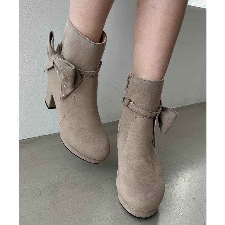 3WAYビジューリボンブーツ | MAJESTIC LEGON  | 詳細画像42 