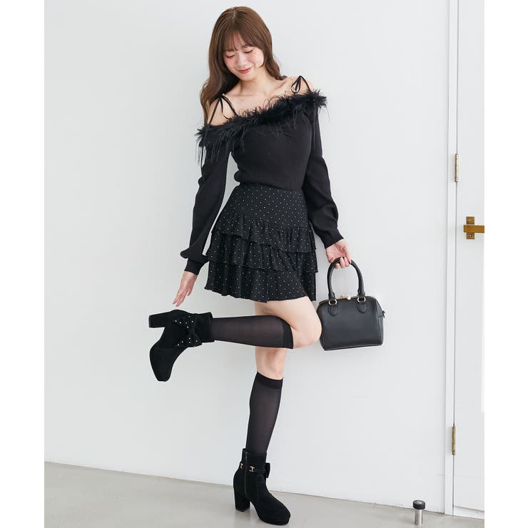 3WAYビジューリボンブーツ | MAJESTIC LEGON  | 詳細画像44 