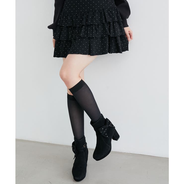 3WAYビジューリボンブーツ | MAJESTIC LEGON  | 詳細画像49 