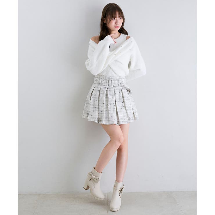 3WAYビジューリボンブーツ | MAJESTIC LEGON  | 詳細画像7 