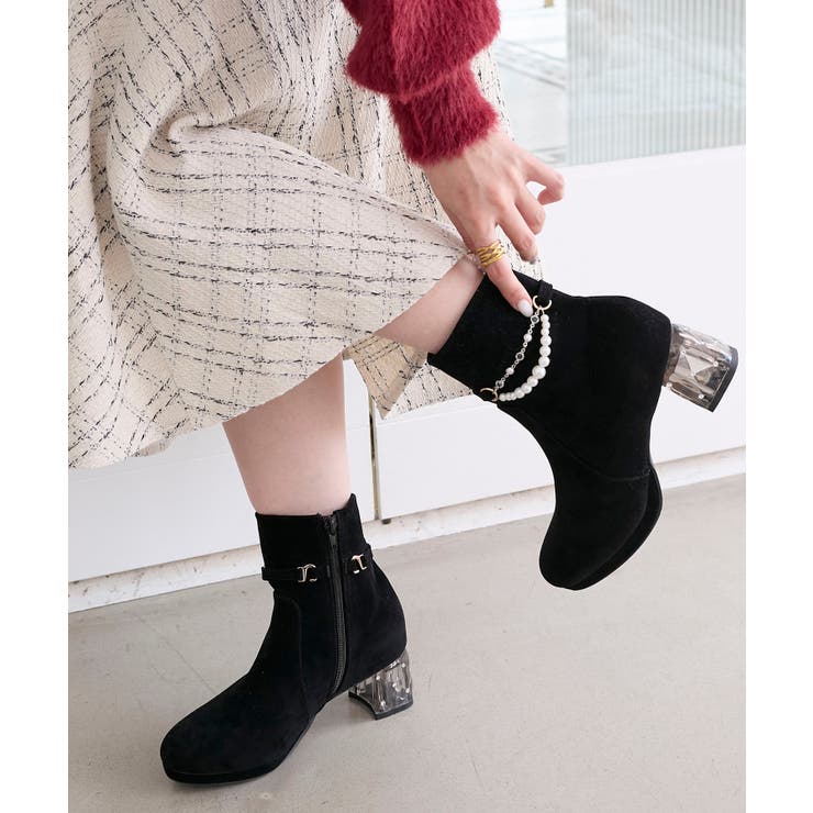 取り外しパールビジューブーツ | MAJESTIC LEGON  | 詳細画像11 