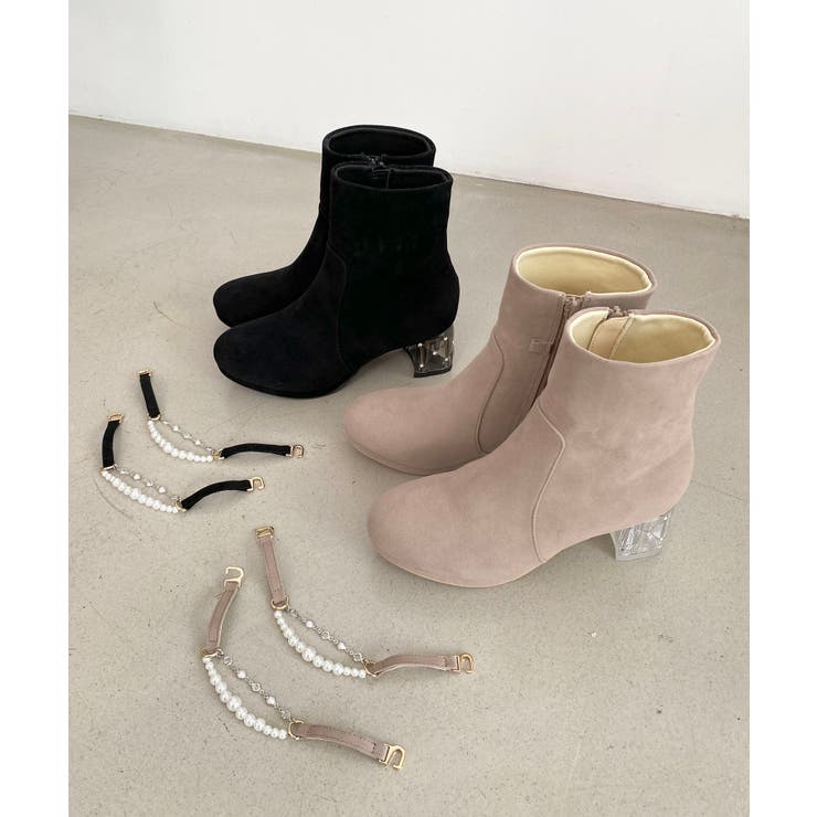 取り外しパールビジューブーツ | MAJESTIC LEGON  | 詳細画像12 