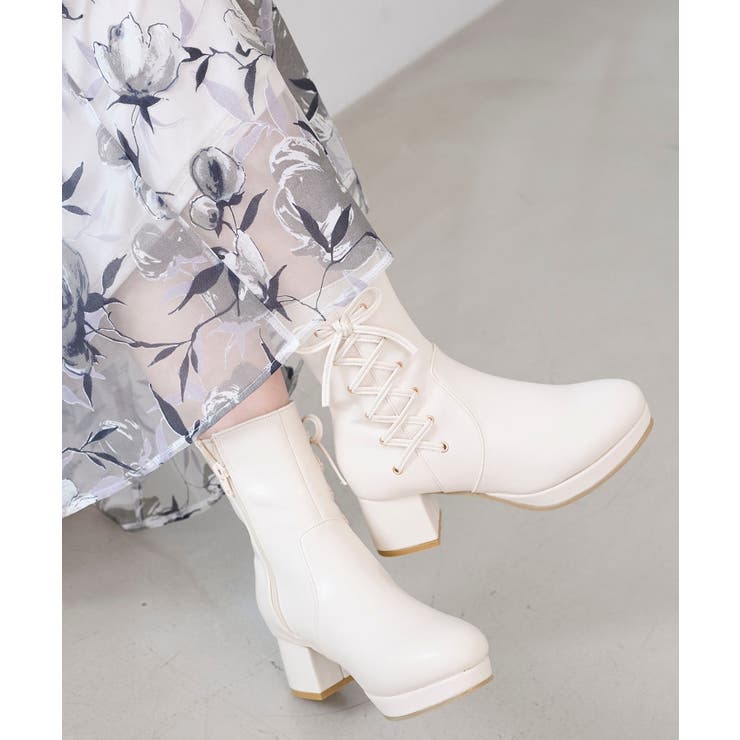 サイドレースアップストレッチブーツ | MAJESTIC LEGON  | 詳細画像6 