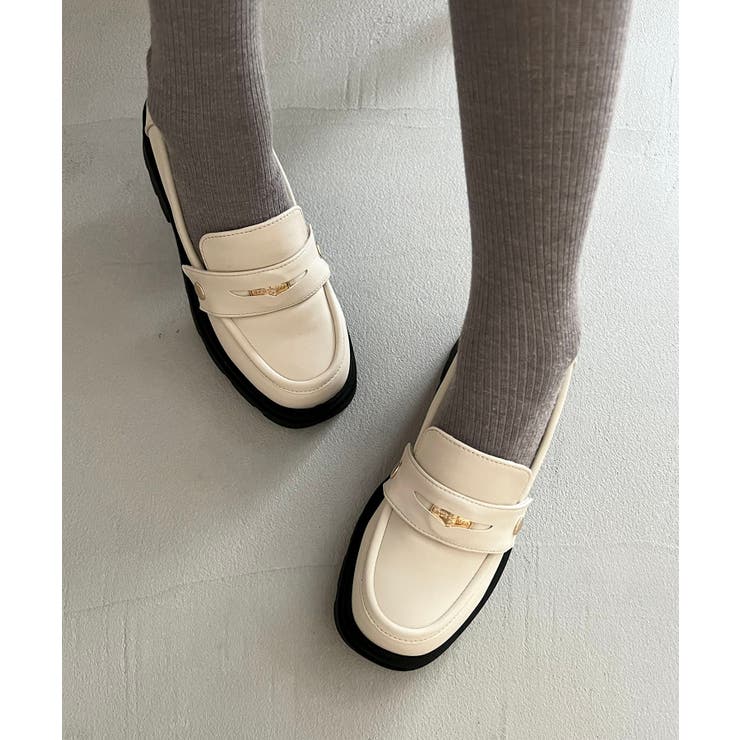 アイボリー | 2WAYボリュームローファー | MAJESTIC LEGON 