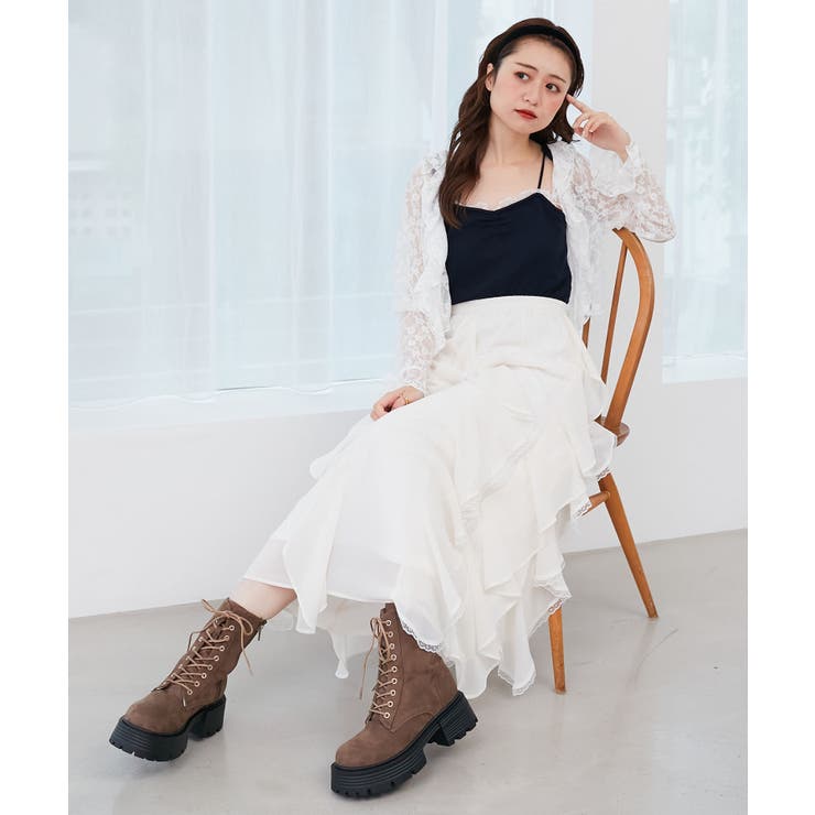 タンクソールレースアップブーツ | MAJESTIC LEGON  | 詳細画像3 