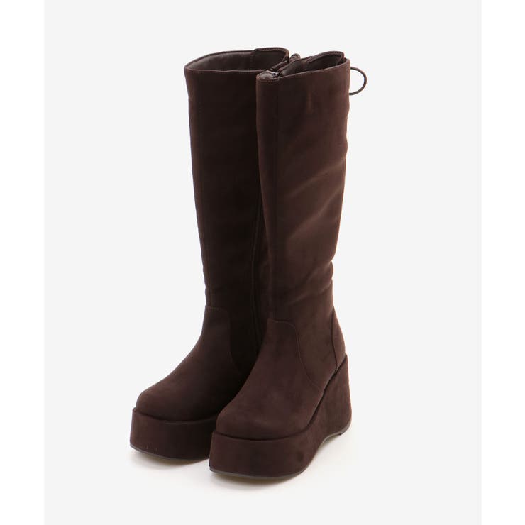 バックリボン厚底ロングブーツ | MAJESTIC LEGON  | 詳細画像18 