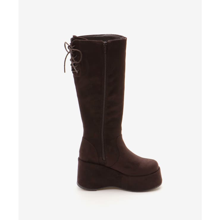 バックリボン厚底ロングブーツ | MAJESTIC LEGON  | 詳細画像21 