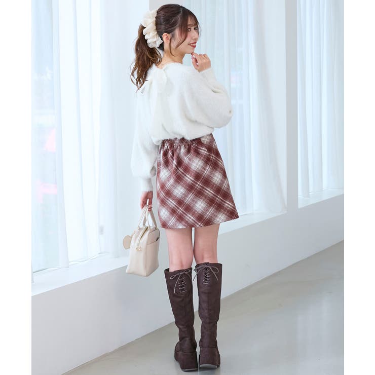 バックリボン厚底ロングブーツ | MAJESTIC LEGON  | 詳細画像3 