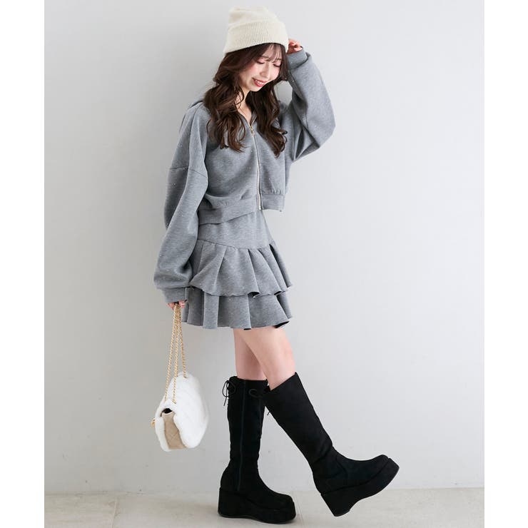 バックリボン厚底ロングブーツ | MAJESTIC LEGON  | 詳細画像9 