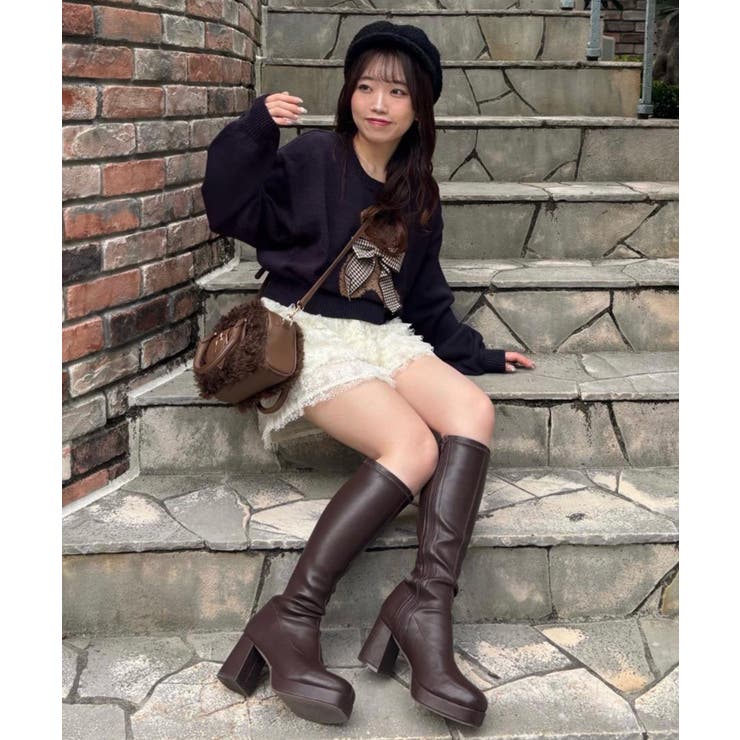 美脚ストレッチロングブーツ | MAJESTIC LEGON  | 詳細画像2 