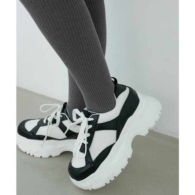 2WAYリボンビジュースニーカー | MAJESTIC LEGON  | 詳細画像16 