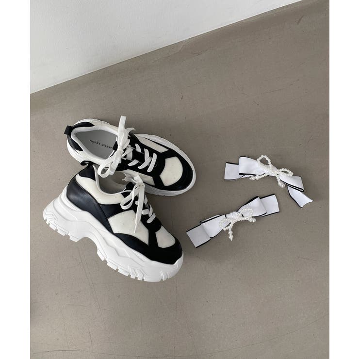 2WAYリボンビジュースニーカー | MAJESTIC LEGON  | 詳細画像27 