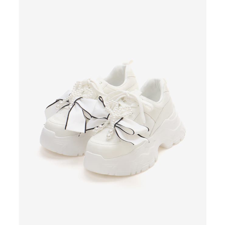 2WAYリボンビジュースニーカー | MAJESTIC LEGON  | 詳細画像29 