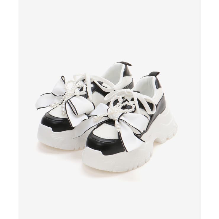 2WAYリボンビジュースニーカー | MAJESTIC LEGON  | 詳細画像30 