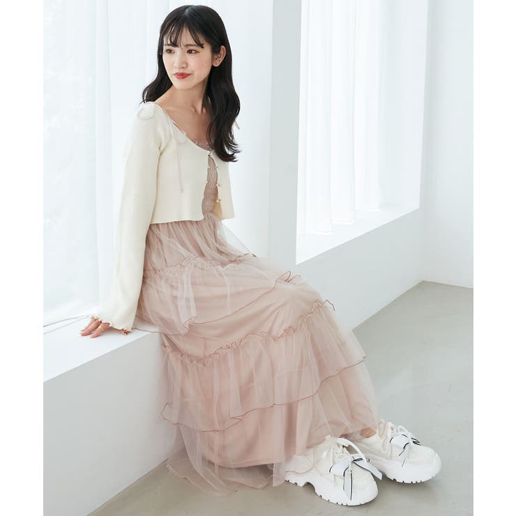 2WAYリボンビジュースニーカー | MAJESTIC LEGON  | 詳細画像4 