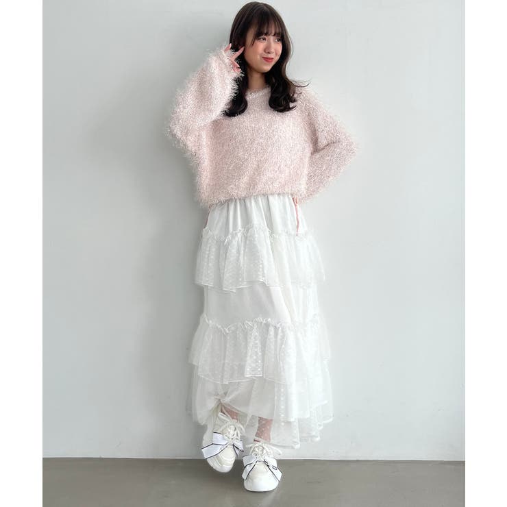 2WAYリボンビジュースニーカー | MAJESTIC LEGON  | 詳細画像7 