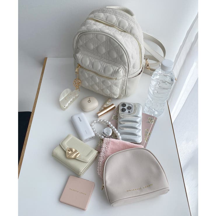 チャームセットキルティングリュック | MAJESTIC LEGON  | 詳細画像8 